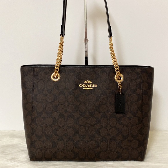 Coach Handbags - New💃Coach Marlie Tote In Signature Canvas purse